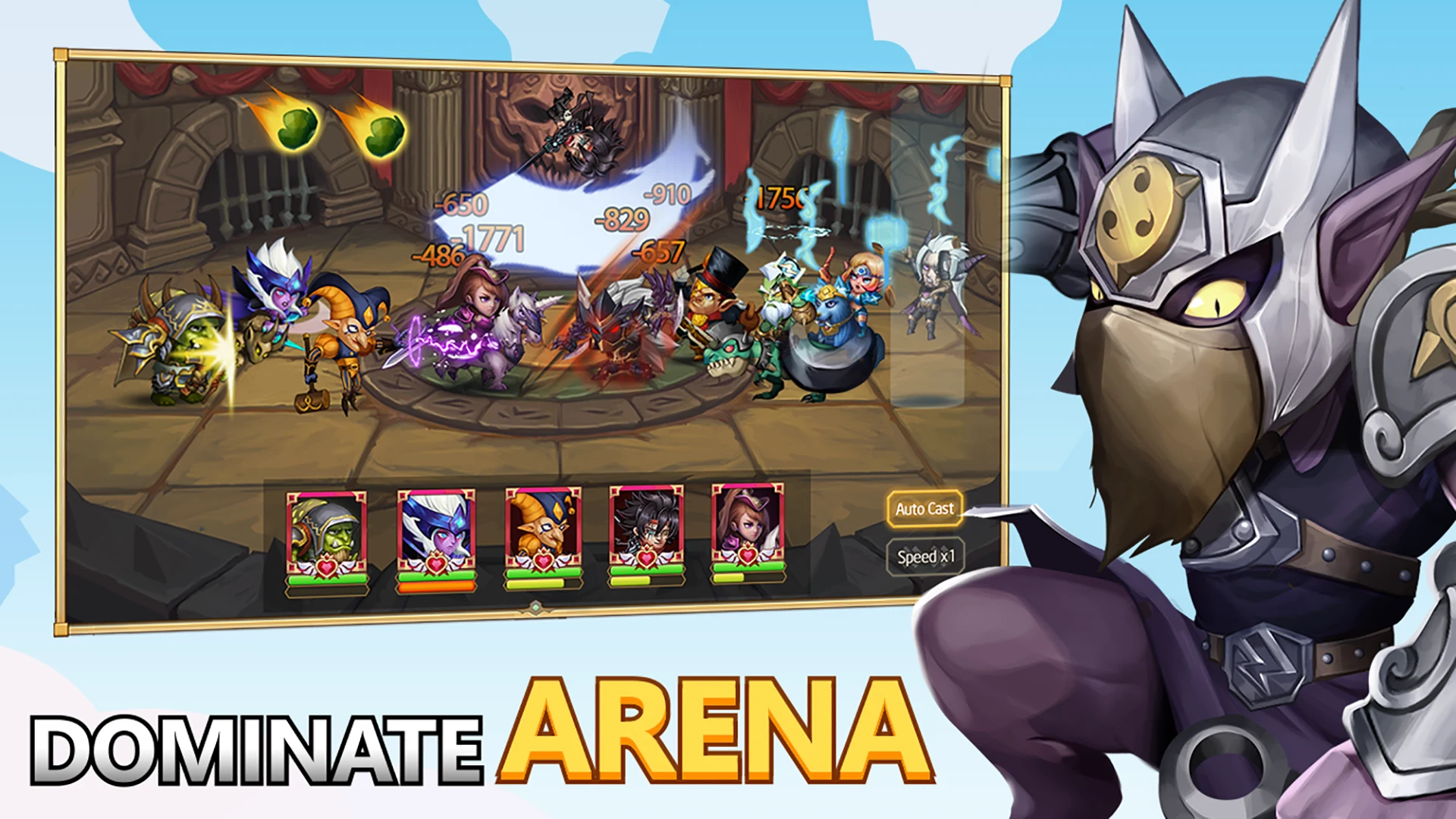 Heroes Legend: Idle Battle War screenshot