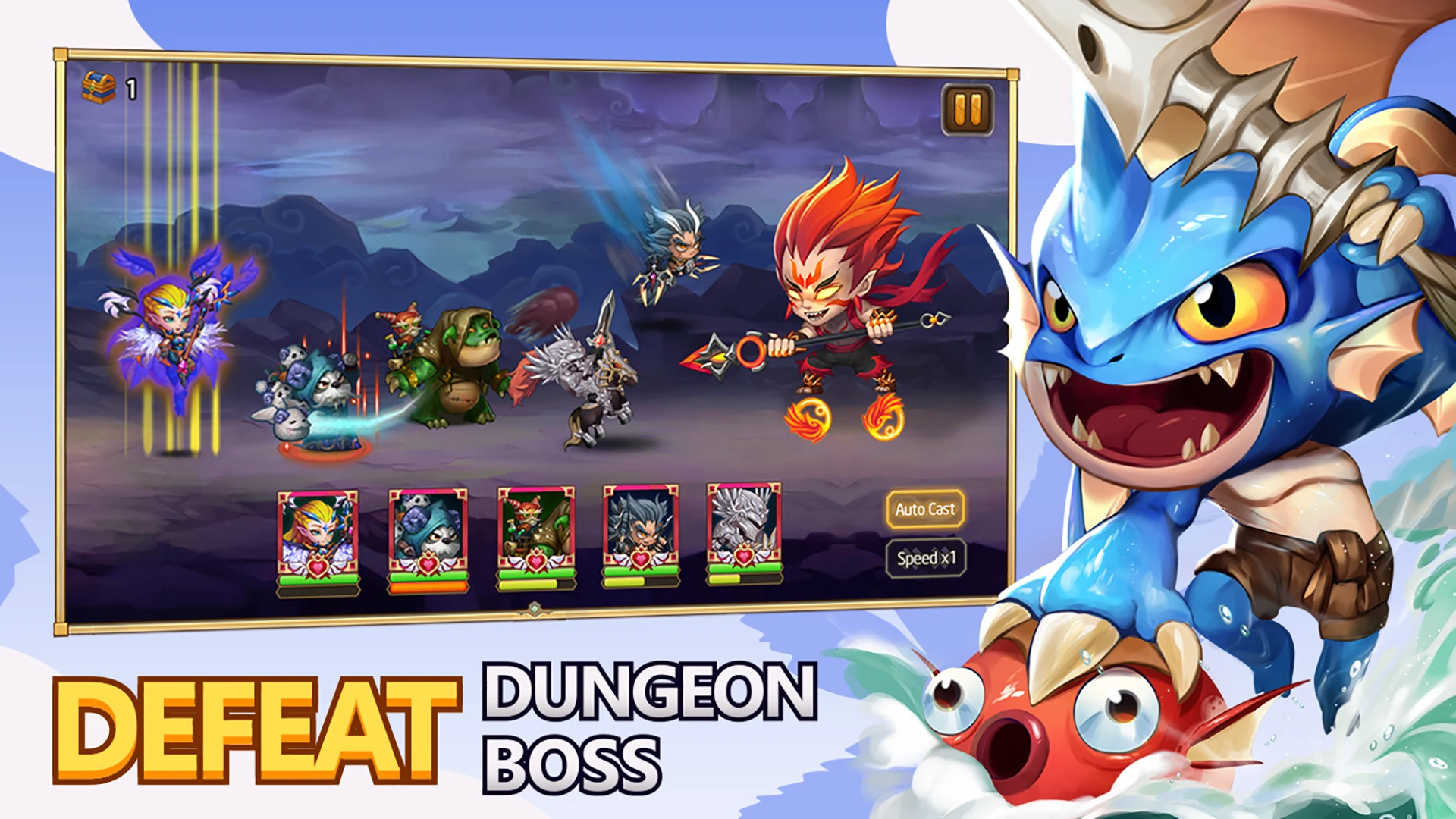 Heroes Legend: Idle Battle War screenshot